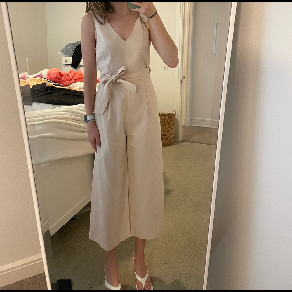 Club Monaco pale pink jumpsuit
